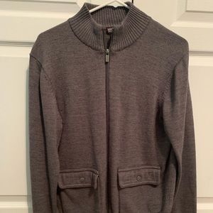 Michael Kors zip sweater size medium